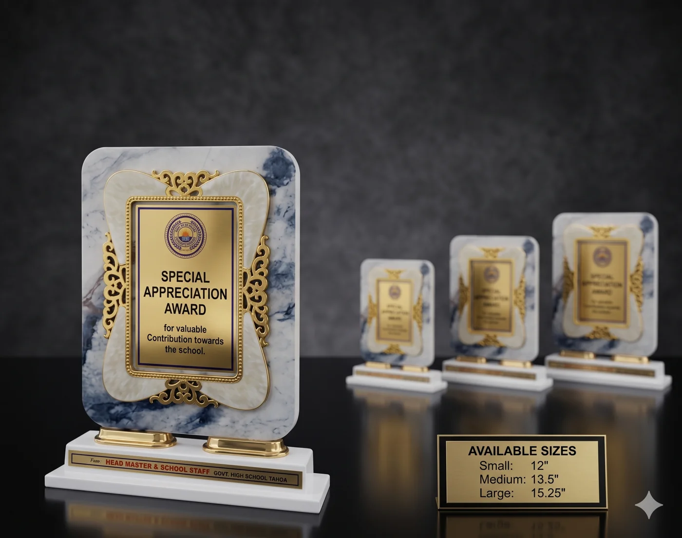 Milestone award collection