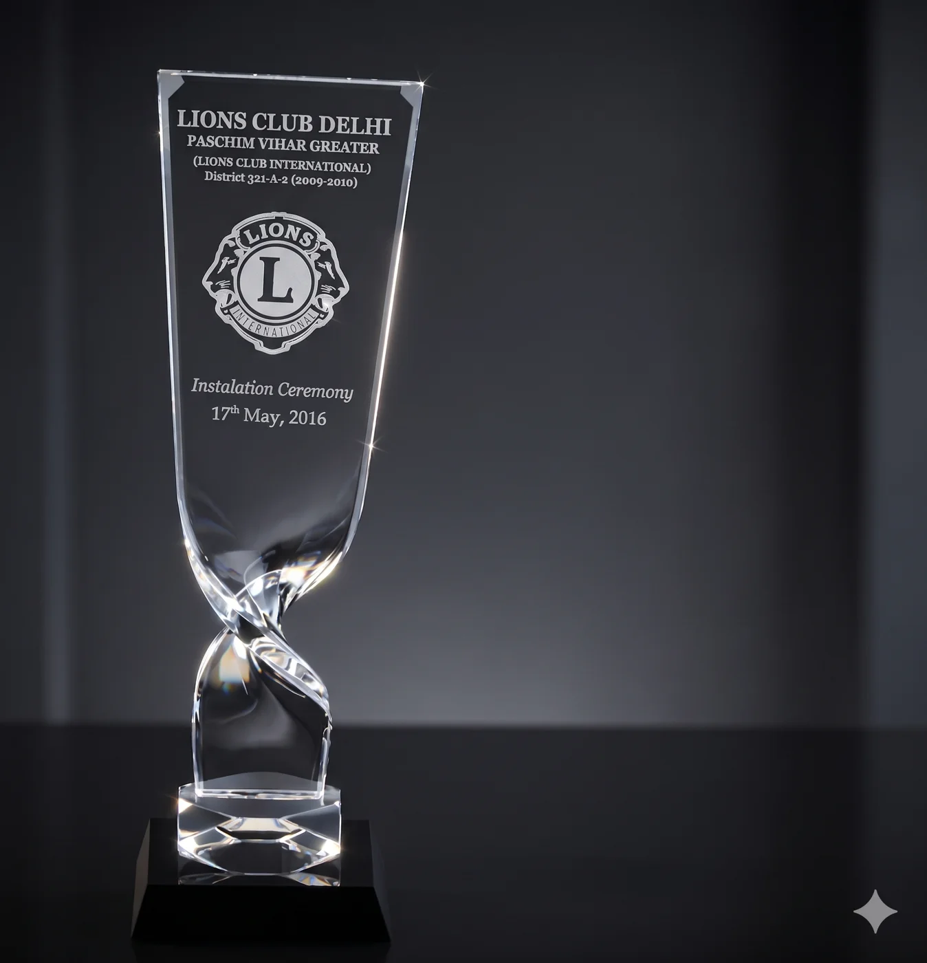 Crystal recognition tower