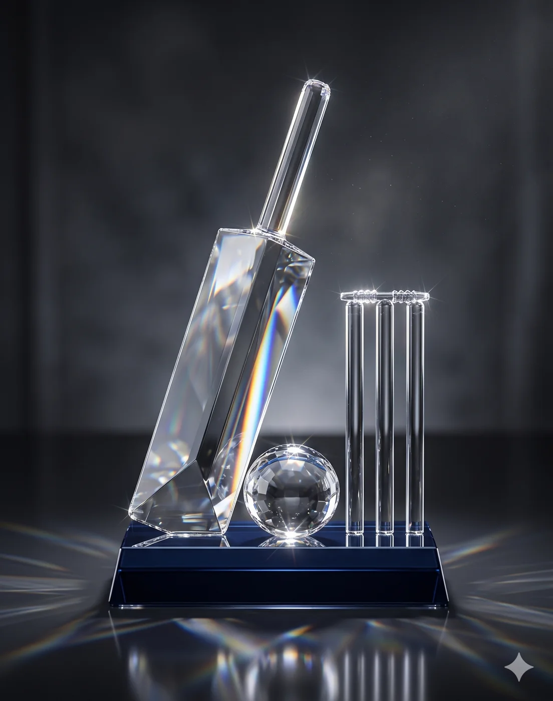 Crystal cricket memento